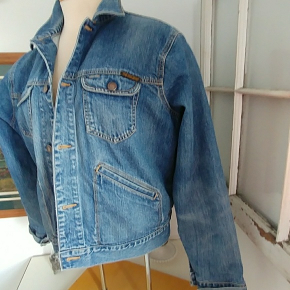 Vintage GAP denim truckers jacket large - Picture 4 of 8